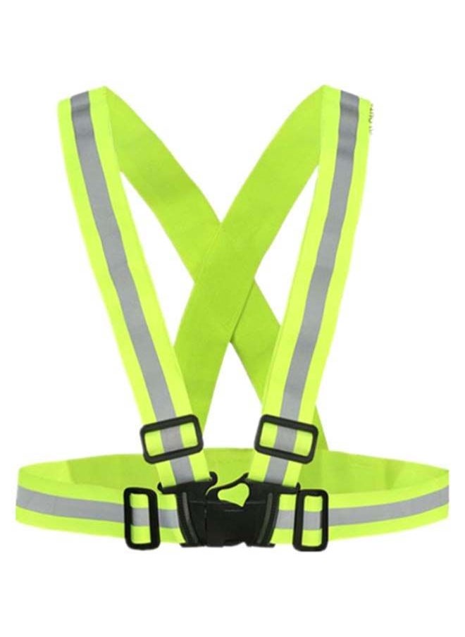 NIBEMINENT Adjustable Safety Strip Running Reflective Vest  - Image 1