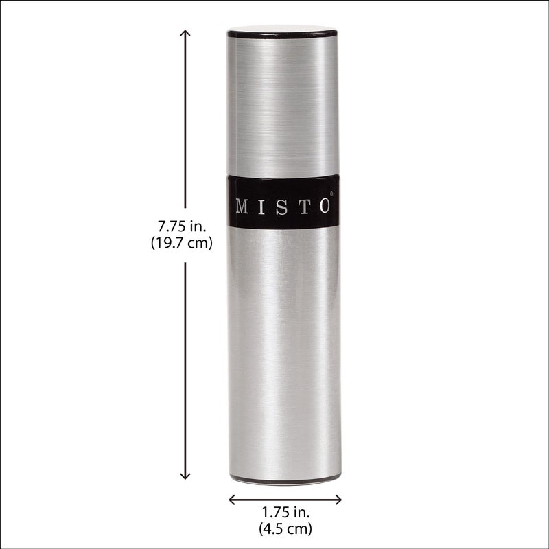 MISTO Brushed Aluminum Oil Sprayer, individual, Silver - Image 3
