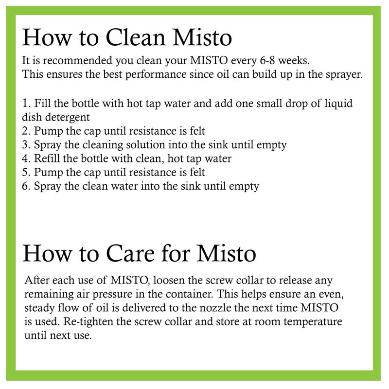 MISTO Brushed Aluminum Oil Sprayer, individual, Silver - Image 5