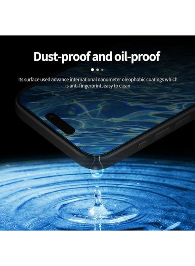 Nillkin Plus Pro Anti Explosion Glass Screen Protector 0.2Mm 2.5D Designed For Iphone 15 Pro Max Transparent - Image 3