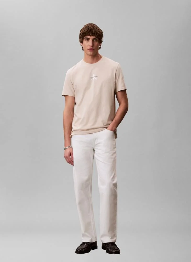 Calvin Klein Jeans  Monogram Logo T-shirt for Men | Best Price UAE