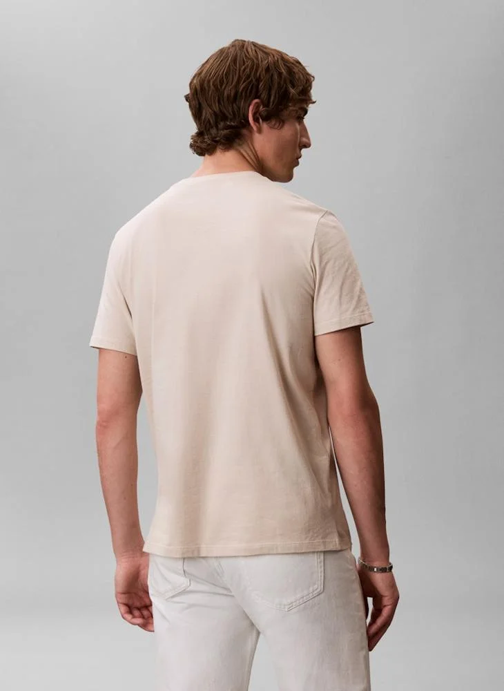 Calvin Klein Jeans  Monogram Logo T-shirt for Men | Best Price UAE