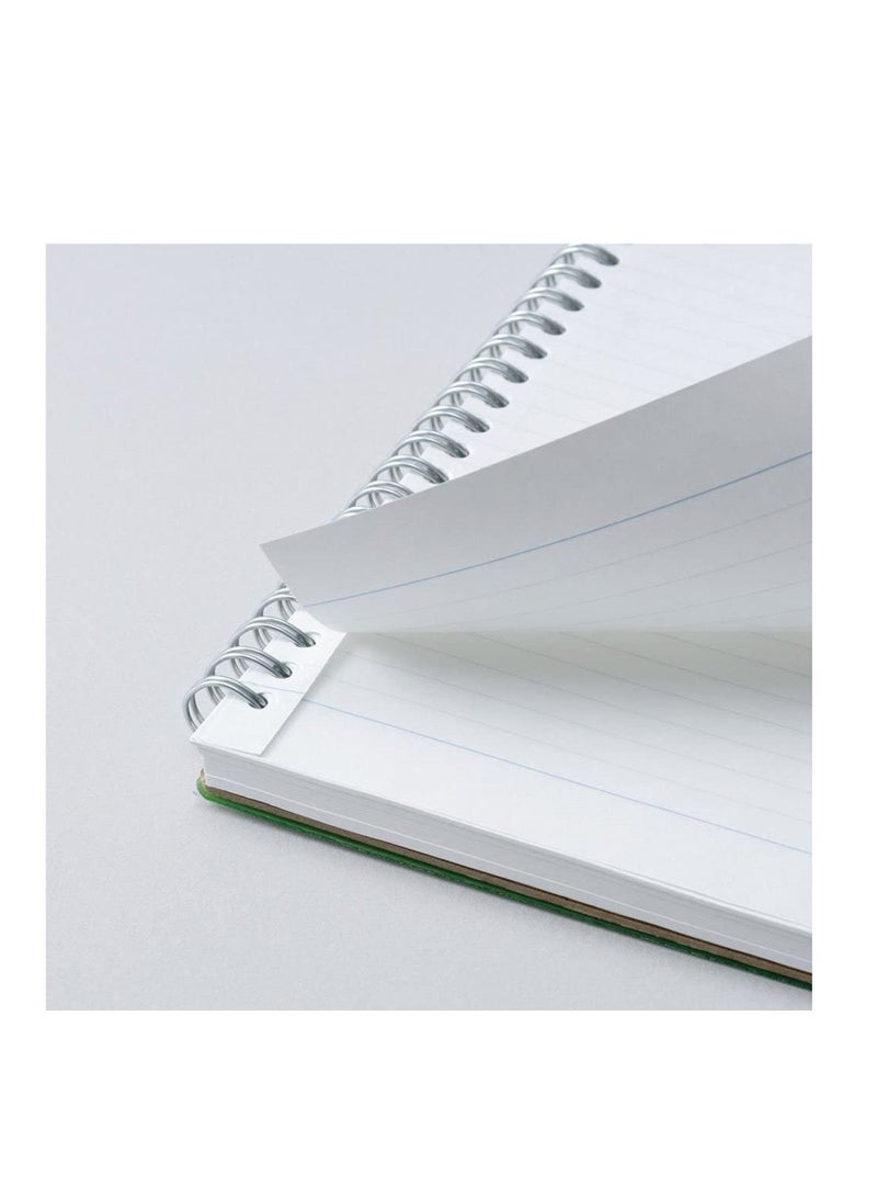 Maruman 80-Sheet Septcouleur Notebook A5 Size Blue - Image 3