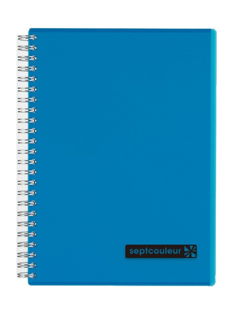 Maruman 80-Sheet Septcouleur Notebook A5 Size Blue - Image 1