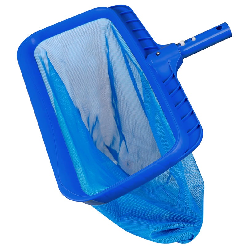 EcoNour Pool Skimmer Net, Pool nets for Cleaning Leaves with deep rake net, Heavy Duty Swimming Pool Leaf Rake Cleaning Tool with Fine Mesh Frame Fits Standard Poles - Image 1