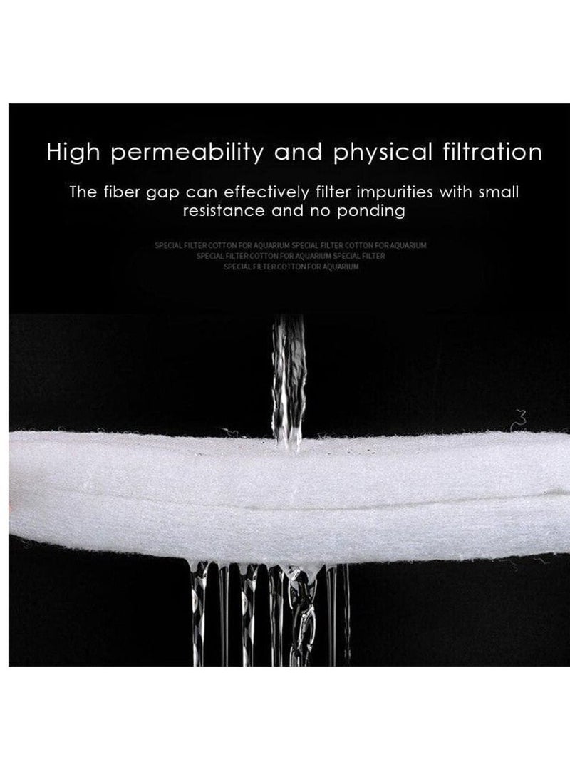vsell24 6 قطعة حوض السمك البيوكيميائية الإسفنج تصفية الميكانيكية والبيولوجية خزان الأسماك الإسفنج الترشيح لأعلى مرشح - Image 2