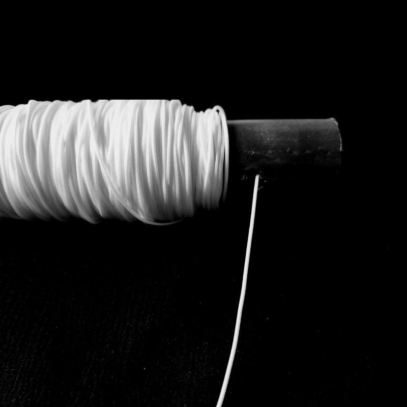 Polyester cord for Roman Blinds and Honeycomb Blinds, Multipurpose use for Crafting,Home Decor,DIY Projects, Repair and Renovation,etc. (Thickness 0.9mm) with FREE - 50 Roman Blinds rings. (50 meters)  - Image 3