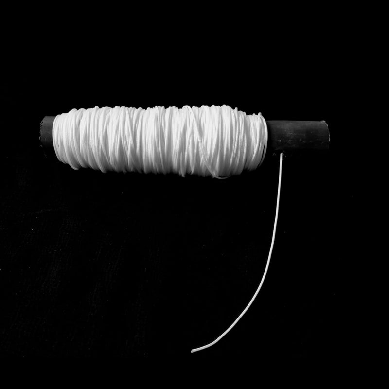 Polyester cord for Roman Blinds and Honeycomb Blinds, Multipurpose use for Crafting,Home Decor,DIY Projects, Repair and Renovation,etc. (Thickness 0.9mm) with FREE - 50 Roman Blinds rings. (50 meters)  - Image 2