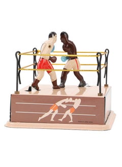 NIBEMINENT Clockwork Boxing Toy Nostalgic Theme Ring Tin Decorative Vintage Collection  - Image 5