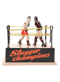 NIBEMINENT Clockwork Boxing Toy Nostalgic Theme Ring Tin Decorative Vintage Collection  - Image 4