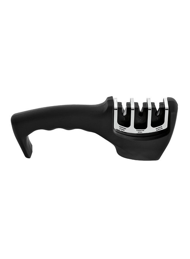 NIBEMINENT 3-In-1 Knife Sharpener Black