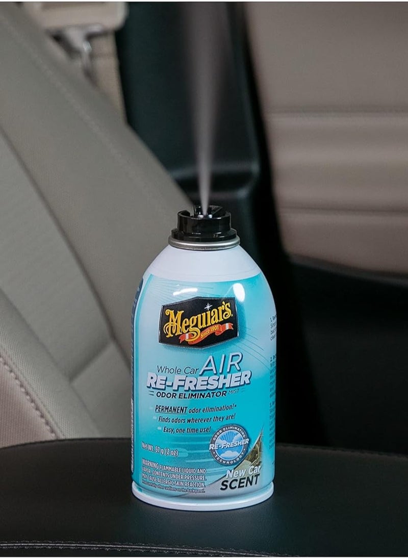 Meguiars - Car Air Refresher New Car Scent  with odor eliminator - Image 1