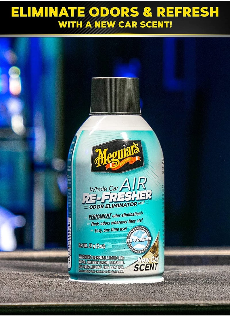 Meguiars - Car Air Refresher New Car Scent  with odor eliminator - Image 1