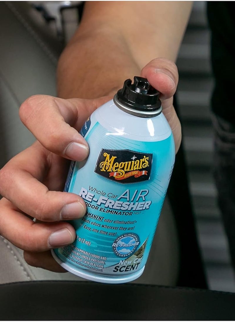 Meguiars - Car Air Refresher New Car Scent  with odor eliminator - Image 1