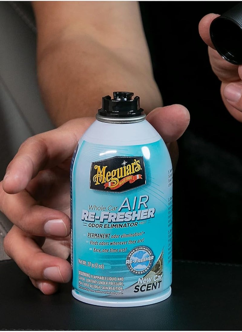 Meguiars - Car Air Refresher New Car Scent  with odor eliminator - Image 1
