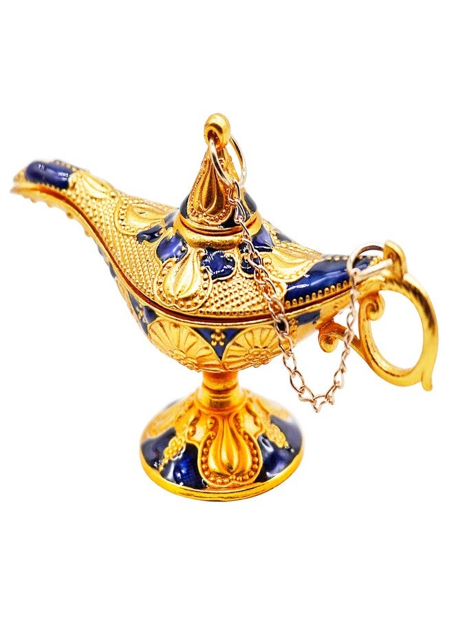 Hsiwto Pack of 12 Aladdin Magic Genie Lamps - Classic Vintage Magic Genie Light Costume Lamp for Home Wedding Table Decoration, Tiny Size, Blue - Image 2