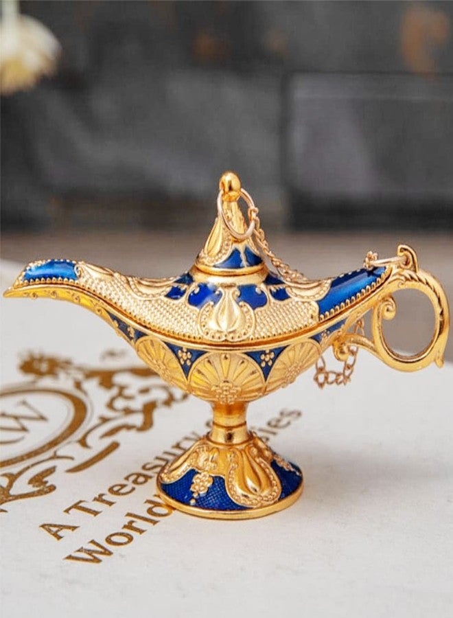 Hsiwto Pack of 12 Aladdin Magic Genie Lamps - Classic Vintage Magic Genie Light Costume Lamp for Home Wedding Table Decoration, Tiny Size, Blue - Image 5