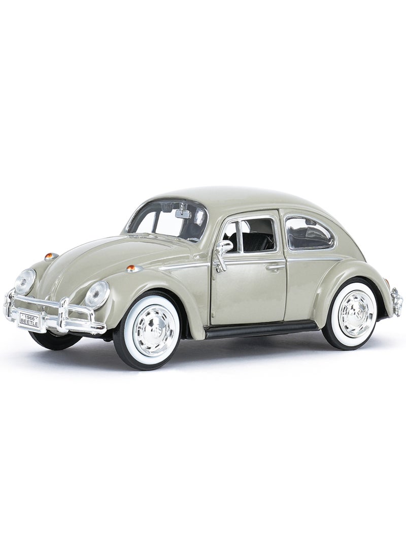 MOTORMAX 1964 Volkswagen Beetle Die-Cast Model Car 1:24 Scale – Officially Licensed Classic Collectible with Opening Doors & Detailed Interior - Image 1