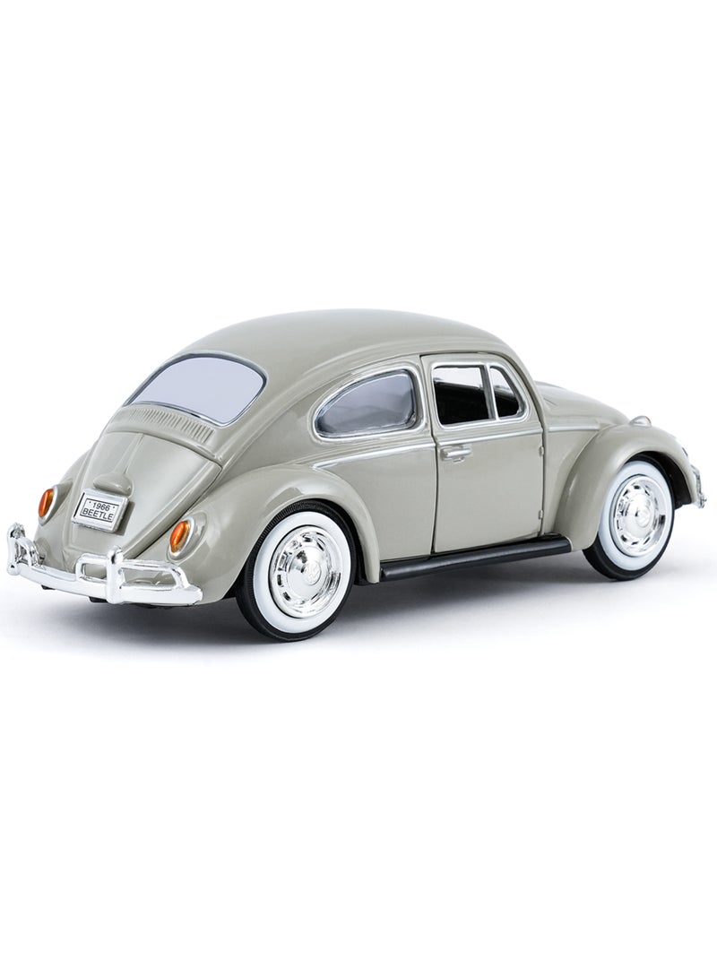 MOTORMAX 1964 Volkswagen Beetle Die-Cast Model Car 1:24 Scale – Officially Licensed Classic Collectible with Opening Doors & Detailed Interior - Image 2
