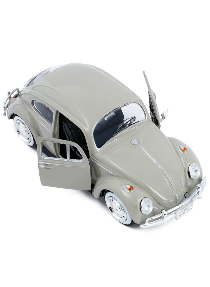 MOTORMAX 1964 Volkswagen Beetle Die-Cast Model Car 1:24 Scale – Officially Licensed Classic Collectible with Opening Doors & Detailed Interior - Image 5