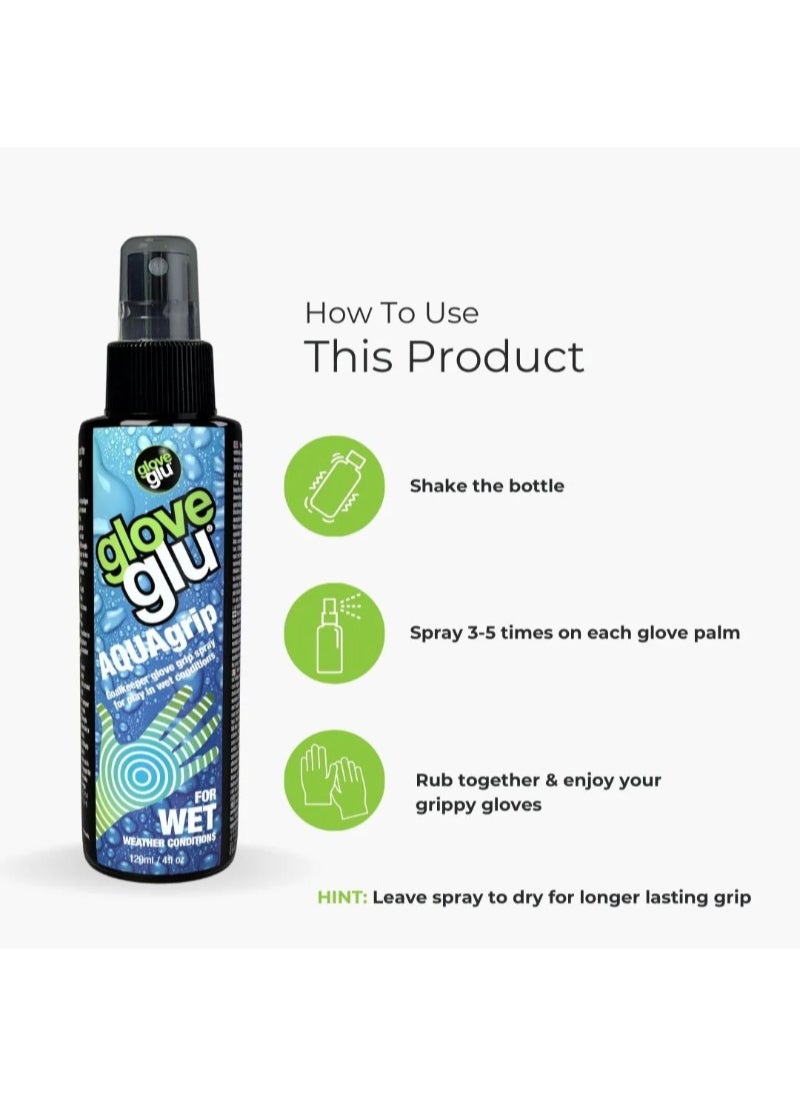gloveglu Goalkeeping Aquagrip (120Ml)  - Image 3