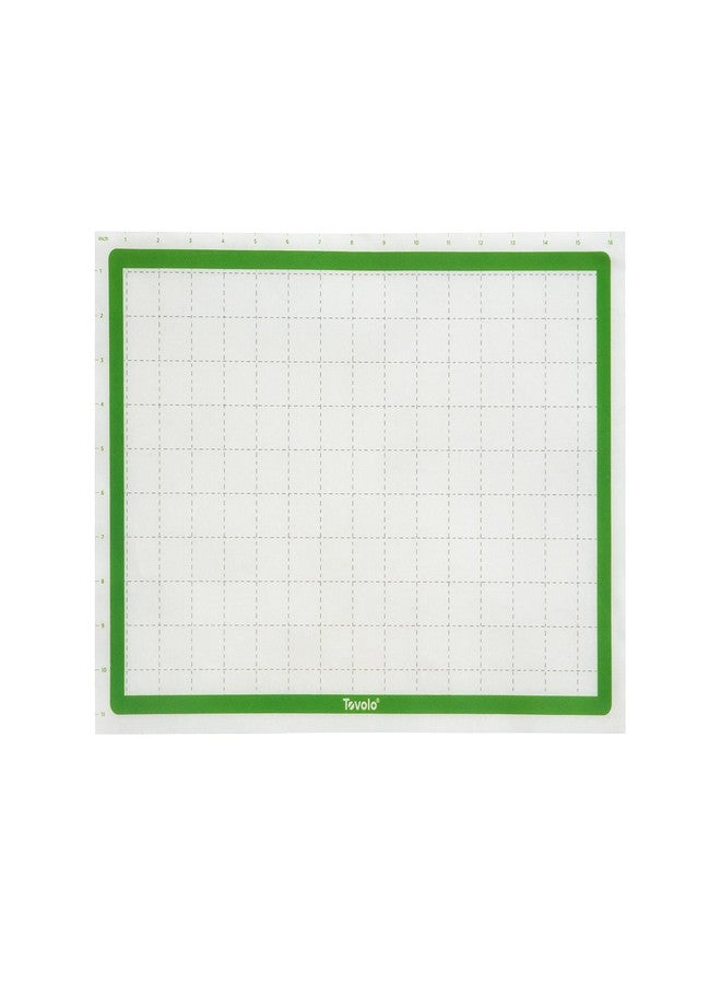 Tovolo TrueBake Silicone Baking Mat Half Sheet with Grid Lines for Baking Cookies Pastry Rolling Dough Cooking, Heavy Duty Heat Resistant Reusable Non Stick BPA Free Bakerware Liner Mat Oven Safe - Image 1