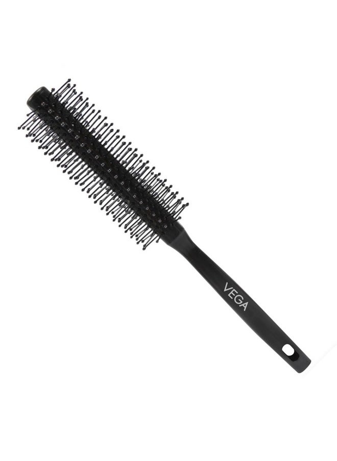 Vega Round Hair Brush (India'S No.1* Hair Brush Brand) For Adding Curls, Volume & Waves In Hairs| Men And Women| All Hair Types (R3-Rb)  - Image 1