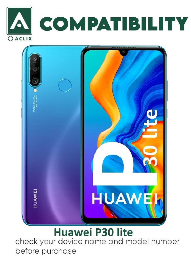 ACLIX 3 Pieces Antistatic ESD Dustproof Premium Quality High Definition Tempered Glass Screen Protector Designed For Huawei P30 lite - Image 3