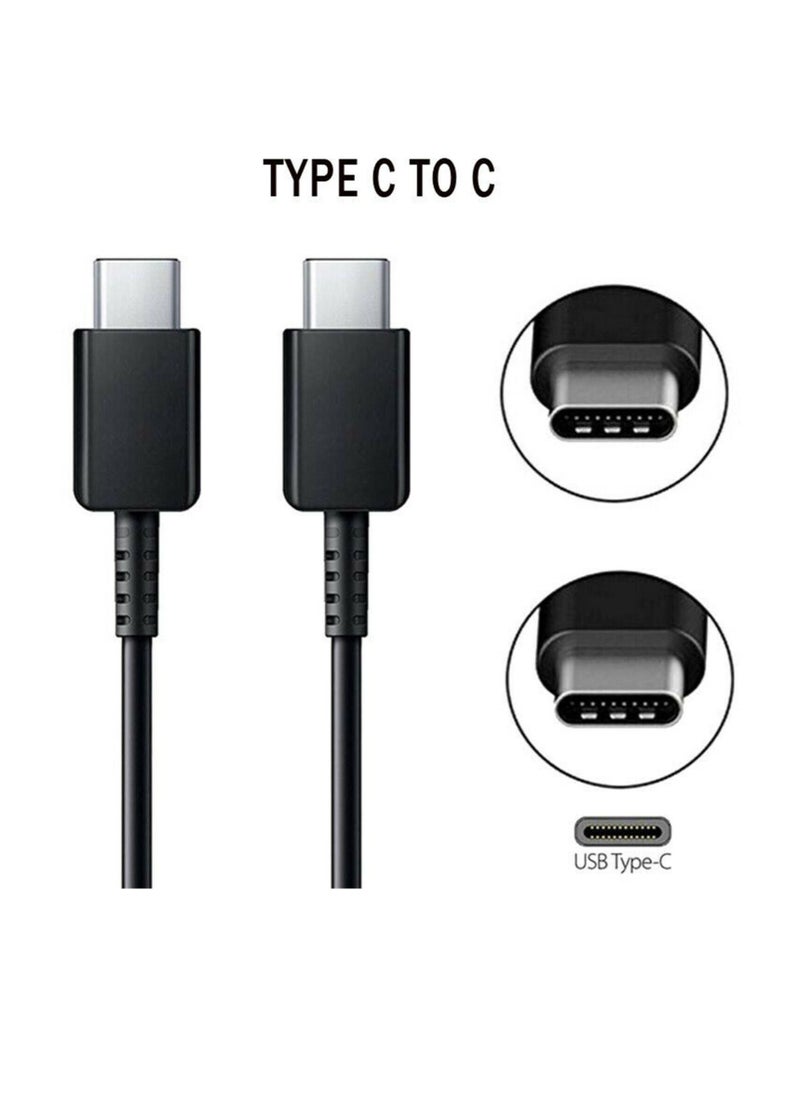 Generic - Samsung 15W Pd Power Adapter, Fast Charger Usb-C, Black - Image 1