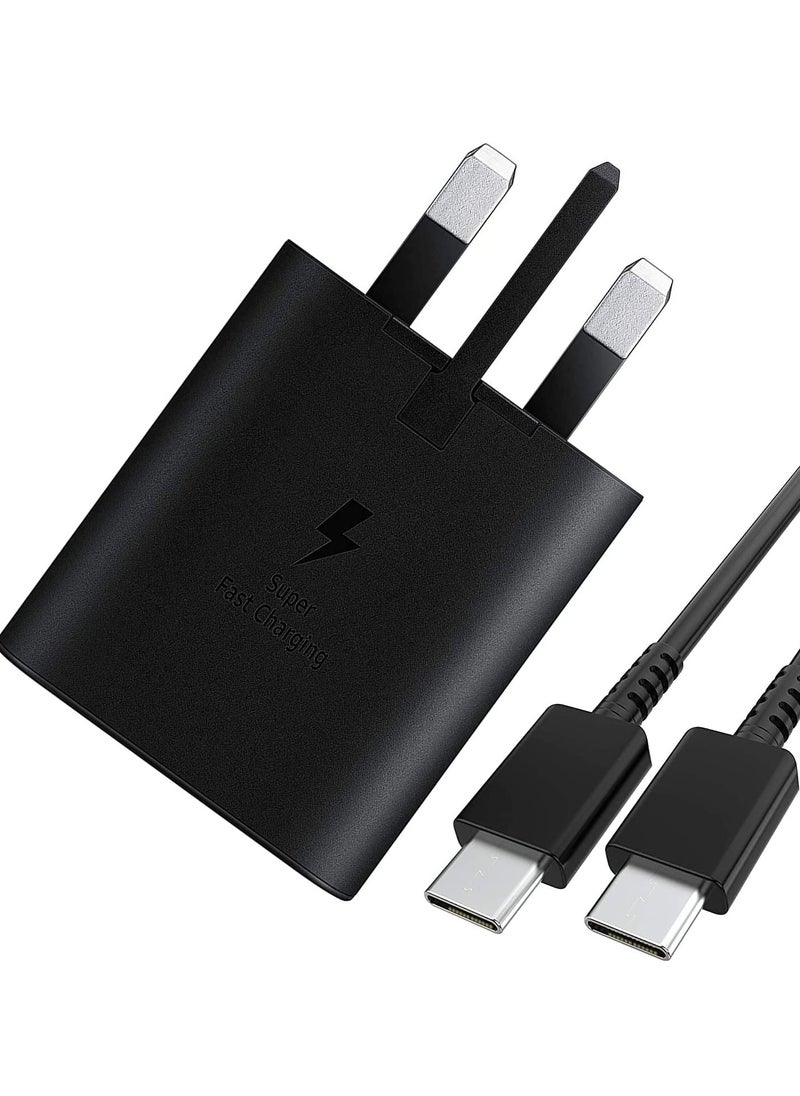 Generic - Samsung 15W Pd Power Adapter, Fast Charger Usb-C, Black - Image 1