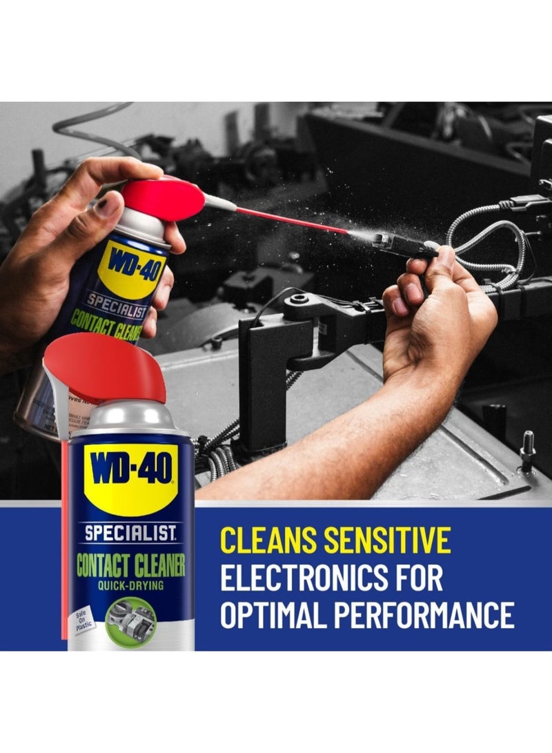 دبليو دي-40 منظف ​​سريع الجفاف للأجزاء الإلكترونية من WD-40 - 400 مل - Image 5