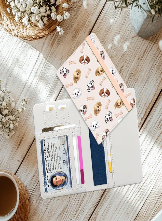 beinkmake Passport Holder Cover for Travel Passport Case with Credit Card Slots for Flying, Dog, Classic - Image 4