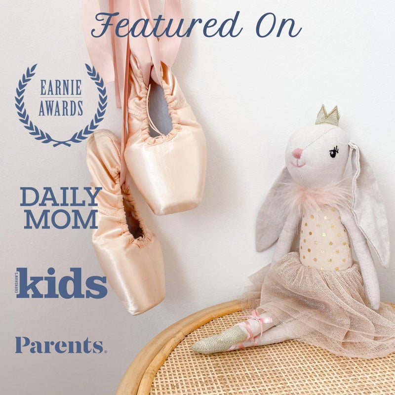 MON AMI Hazel The Bunny Stuffed Doll - 13", Soft & Cuddly Plush Animal Doll, Use as Toy or Room DÃ©cor, Great Gift for Kids of All Ages - Image 5
