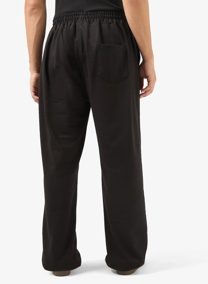 Seventy Five Basics Badge Detail Oversized Joggers - Image 3