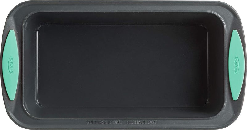 Trudeau Structure Silicone Bakeware 85 x 45 Loaf Pan MintBlack - Image 5