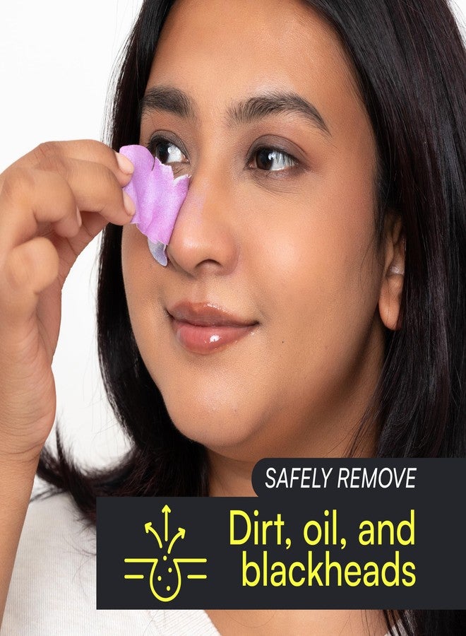 Gush Nose Pore Patches | Medical-Grade Hydrocolloid | Targets Pores & Pimples | Absorbs Oil Overnight | Vegan | Cruelty-Free | Facial Skin Care Products | 3 Pcs | Charcoal - Image 4