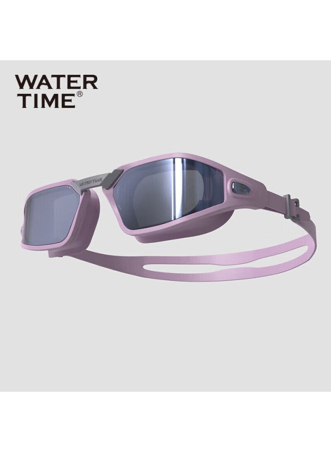 Watertime/shuichuan Swimming Goggles For Women, Anti-fog, High-definition Coated Swimming Gl For Men, Phantom Purple Flowing Cloud - Image 3