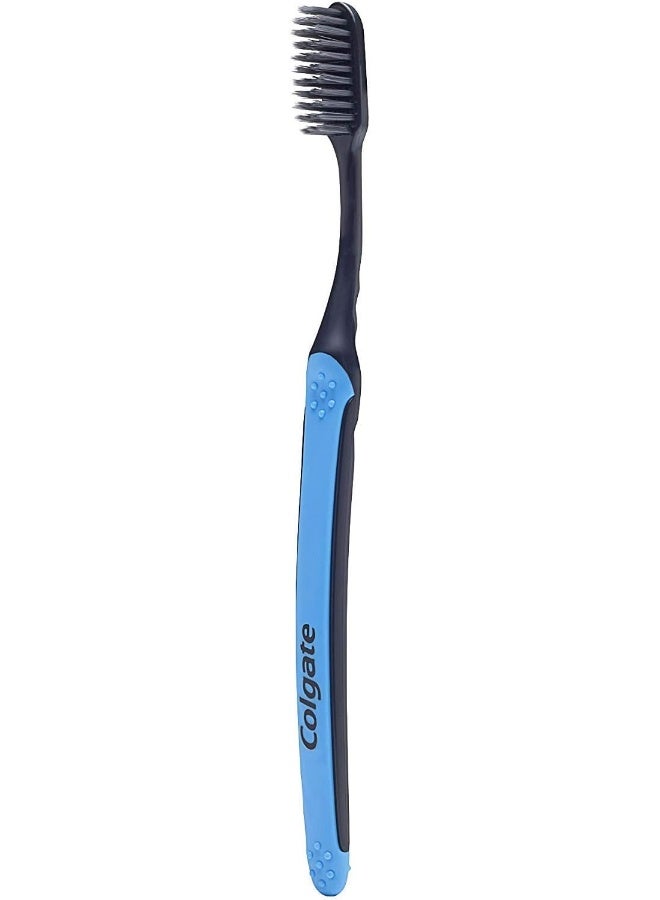 Colgate Slimsoft Floss-Tip Charcoal Toothbrush - Image 3