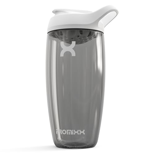 Promixx Pursuit Protein Shaker Bottle (24 oz) – Silent No-Ball Mixer, Leak-Proof Lid, BPA/BPS & Phthalate-Free ECOZEN – Easy-Clean Shaker Cup for Protein Shakes, Pre & Post-Workout Smoothies - Image 1
