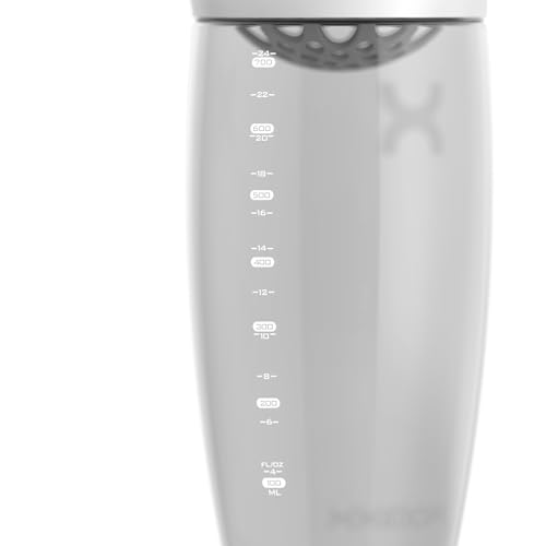 Promixx Pursuit Protein Shaker Bottle (24 oz) – Silent No-Ball Mixer, Leak-Proof Lid, BPA/BPS & Phthalate-Free ECOZEN – Easy-Clean Shaker Cup for Protein Shakes, Pre & Post-Workout Smoothies - Image 5