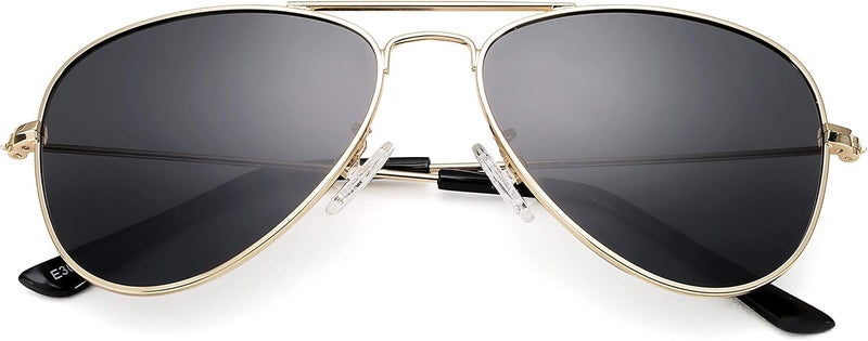 COASION Classic Polarized Small Aviator Sunglasses for Kids Baby Girls Boys Age 2-10 50MM - Image 5