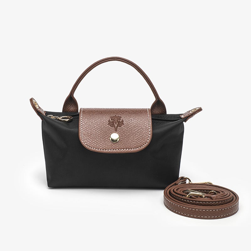 Women'S Bag Popular Nylon Cloth Bag Women'S Niche Design Single Shoulder Crossbody Bag Texture Handbag - Image 1