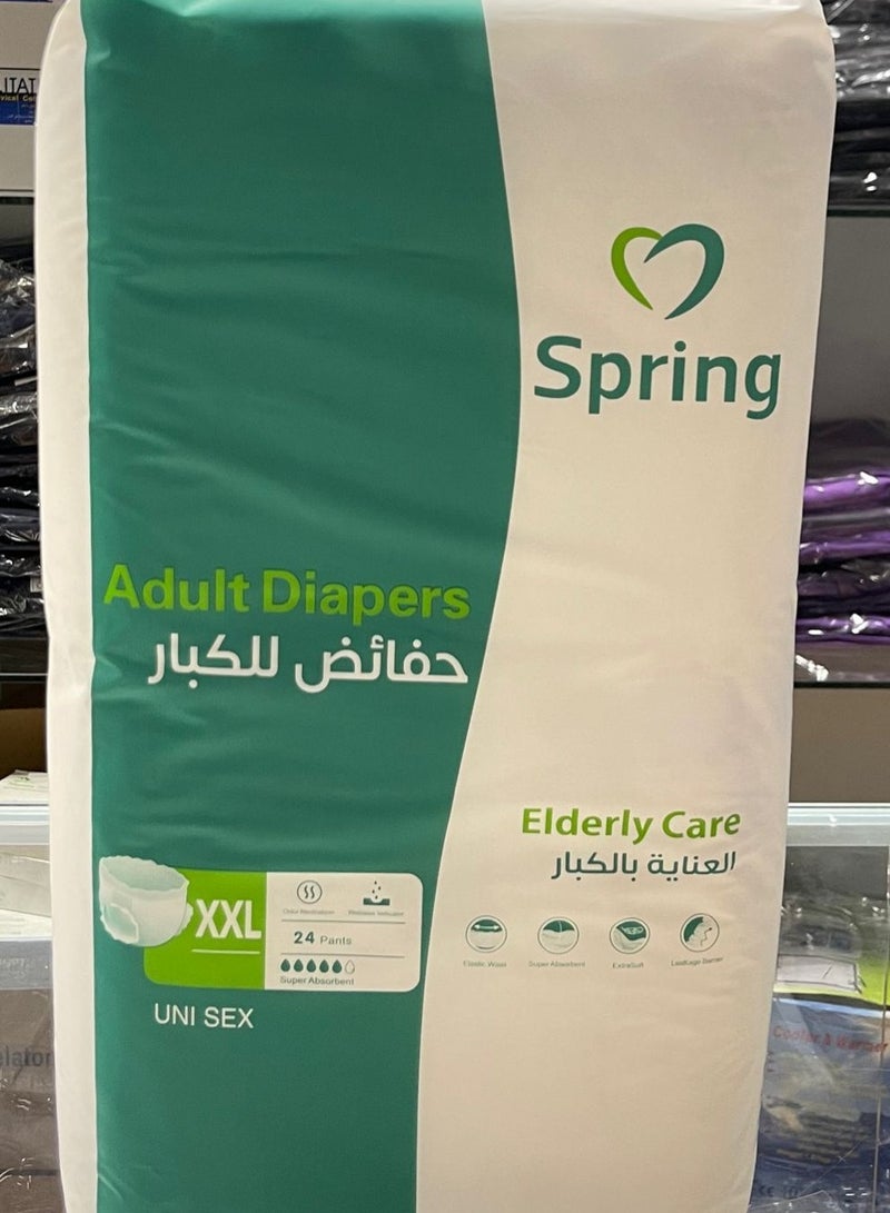 SPRING Medical Diapers For The Elderly, Size XXL