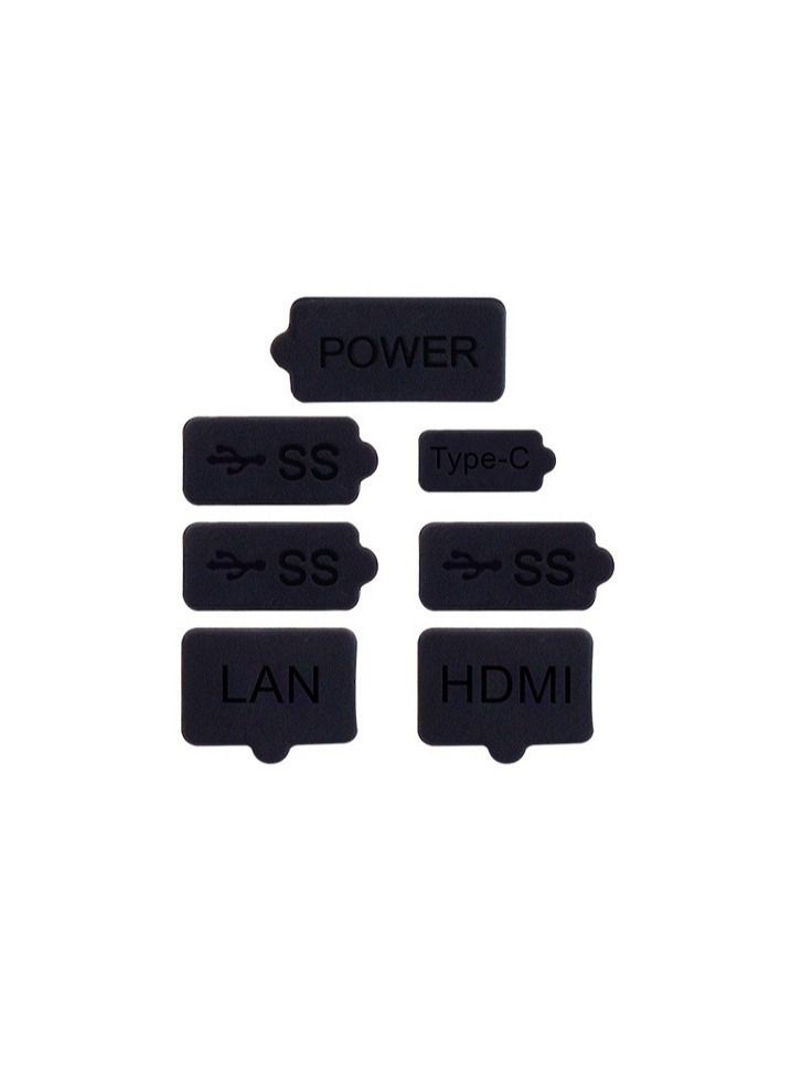 NIBEMINENT 5-Piece Dustproof Silicone Plug Suitable For PS5 Set - Image 5