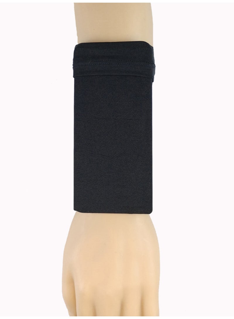 حقيبة ذراع هاتف سوداء متوسطة الحجم - Image 4