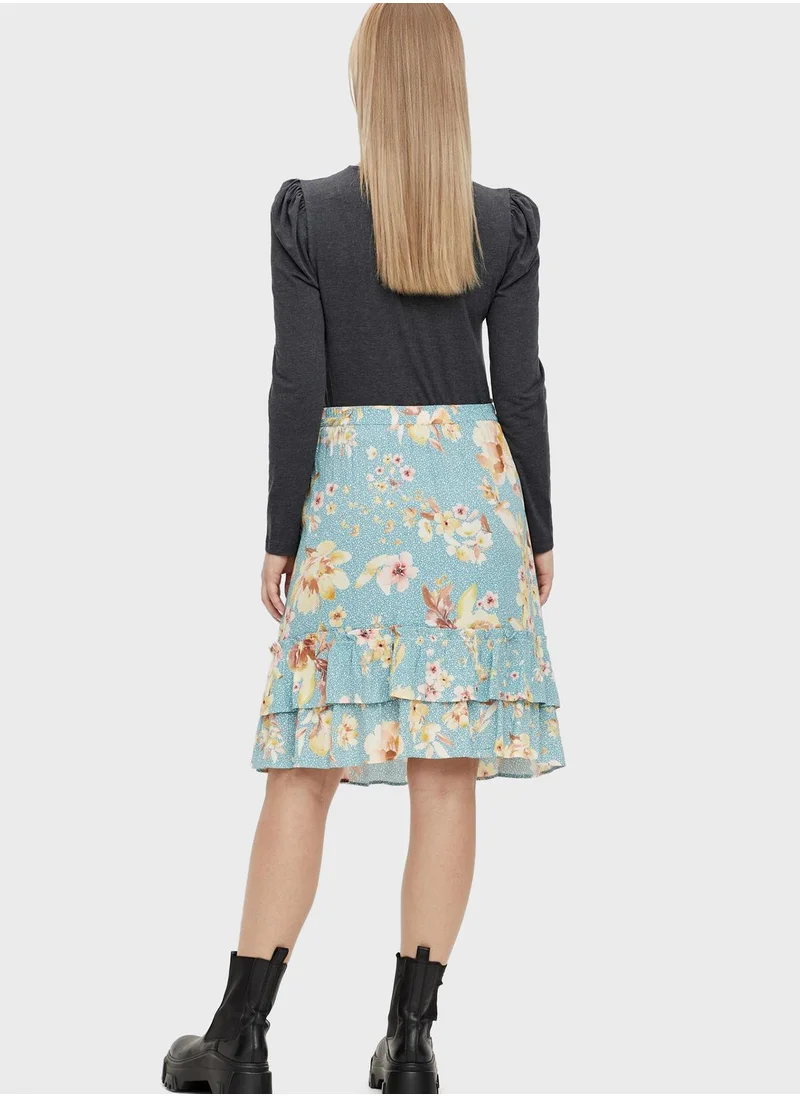 Mamalicious Floral Printed Skirt