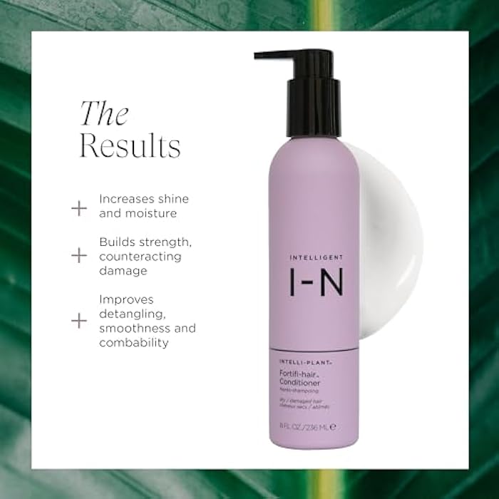 Intelligent Nutrients Fortifi-hair Moisturizing Conditioner Intensive Repair Conditioner for Dry, Damaged Hair, Rejuvenates, Rebuilds, Vegan, 8 Oz - Image 3