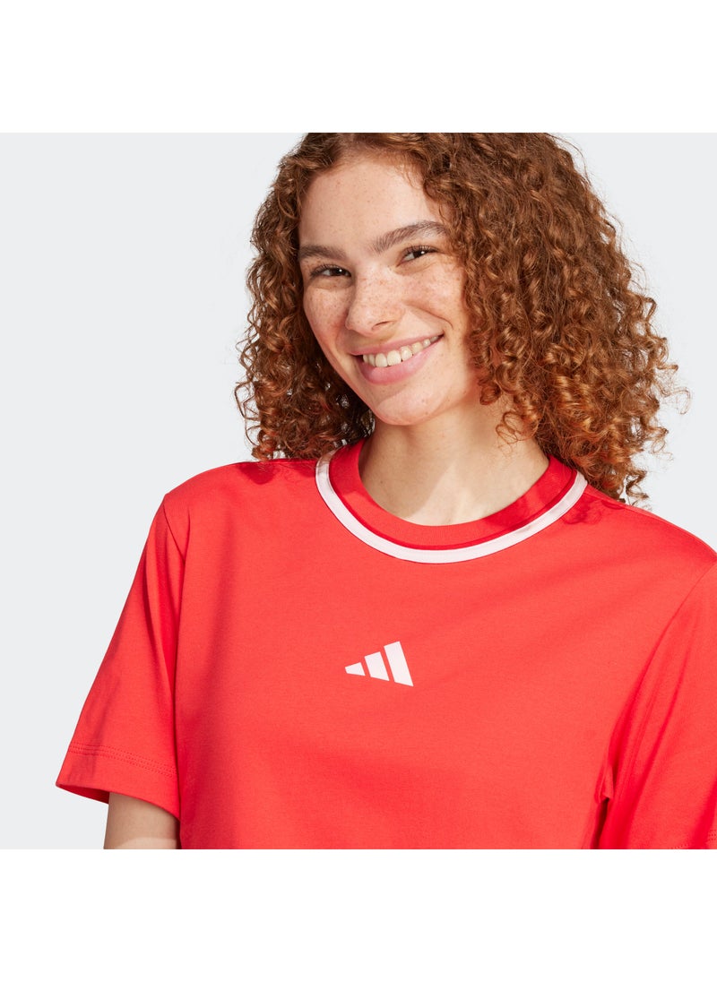Adidas - Essentials Color Pop Cotton T-Shirt - Image 1