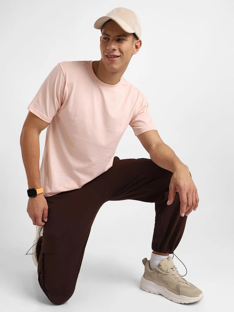 NOBERO  Blush Regular Fit T-Shirt for Men for Men | Best Price UAE