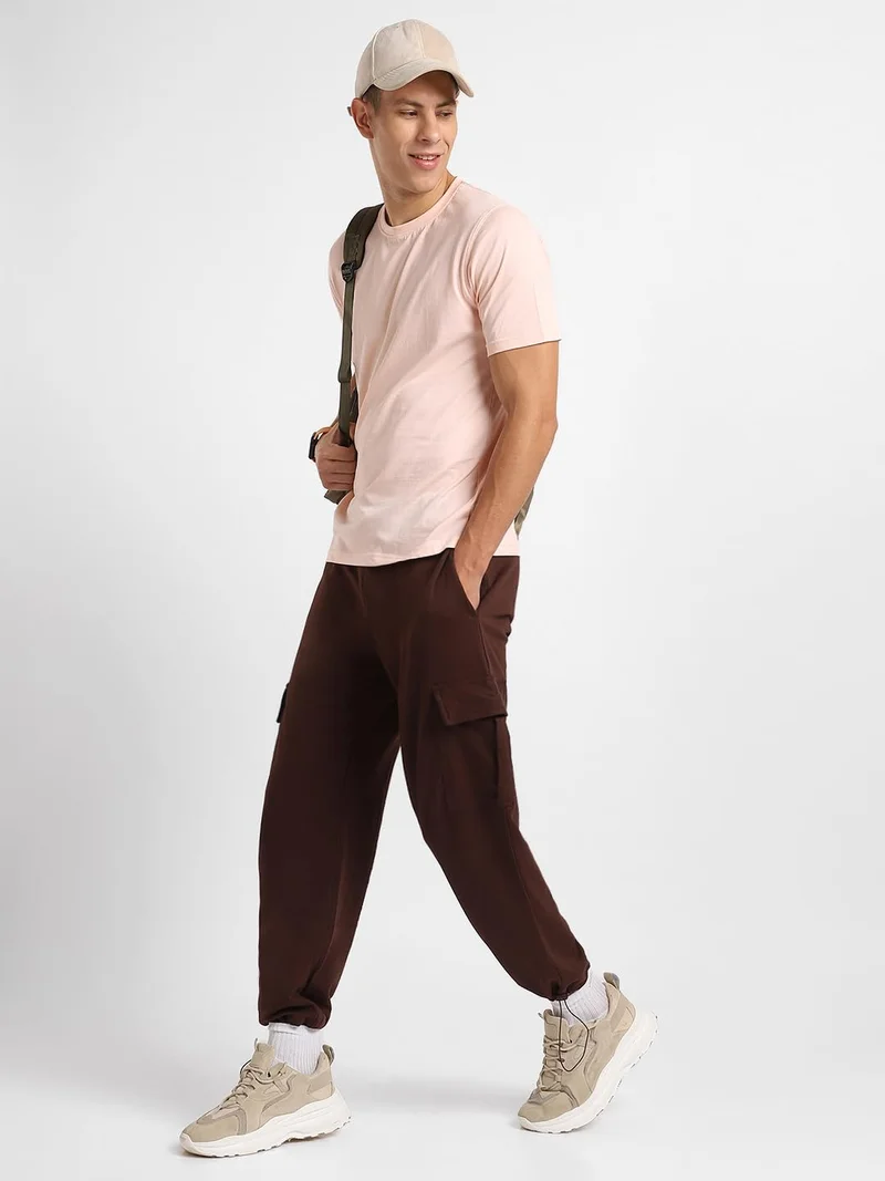 NOBERO  Blush Regular Fit T-Shirt for Men for Men | Best Price UAE